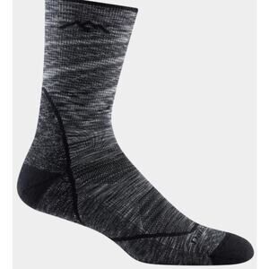 Darn Tough Men's XL Space Gray Lightweight Hiking Micro Crew Socks L3-30